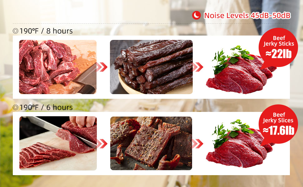 Septree Commercial Large 10 Trays Food Dehydrator