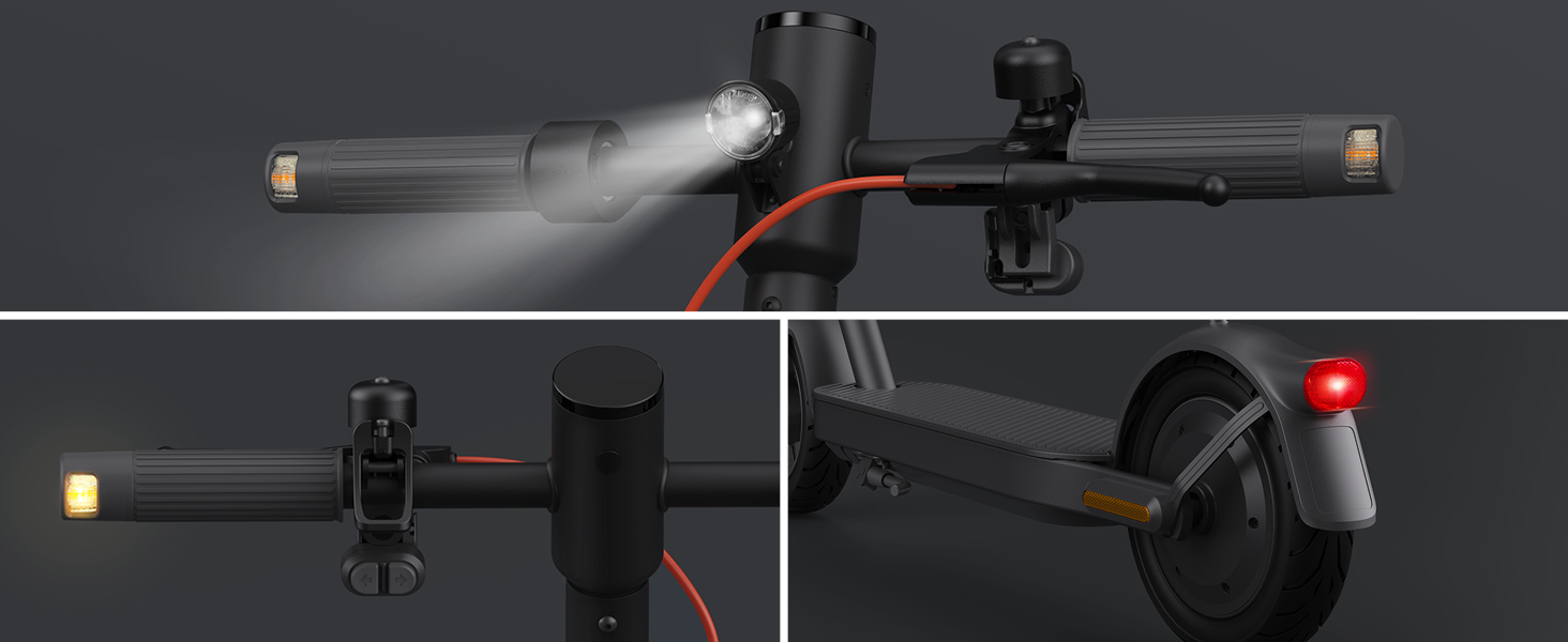 Xiaomi E-Scooter with German Road Legal (Max 20 km/h,Up to 70 km Range & 25 Percent Incline,Pneumatic Tyres,Dual Brakes,Display,Aluminium Body,App)