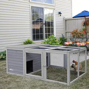 Aivituvin Rabbit Outdoor Playpen Enclosure
