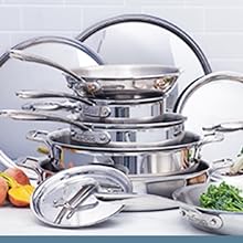 All-Clad D3 3-Ply Stainless Steel Saut?? Pan 6 Quart Induction Oven Broiler Safe 600F Pots and Pans,Cookware Silver All-Clad D3 3-Ply Stainless Steel Saut?? Pan 6 Quart Induction Oven Broiler Safe 600F Pots and Pans,Cookware Silver