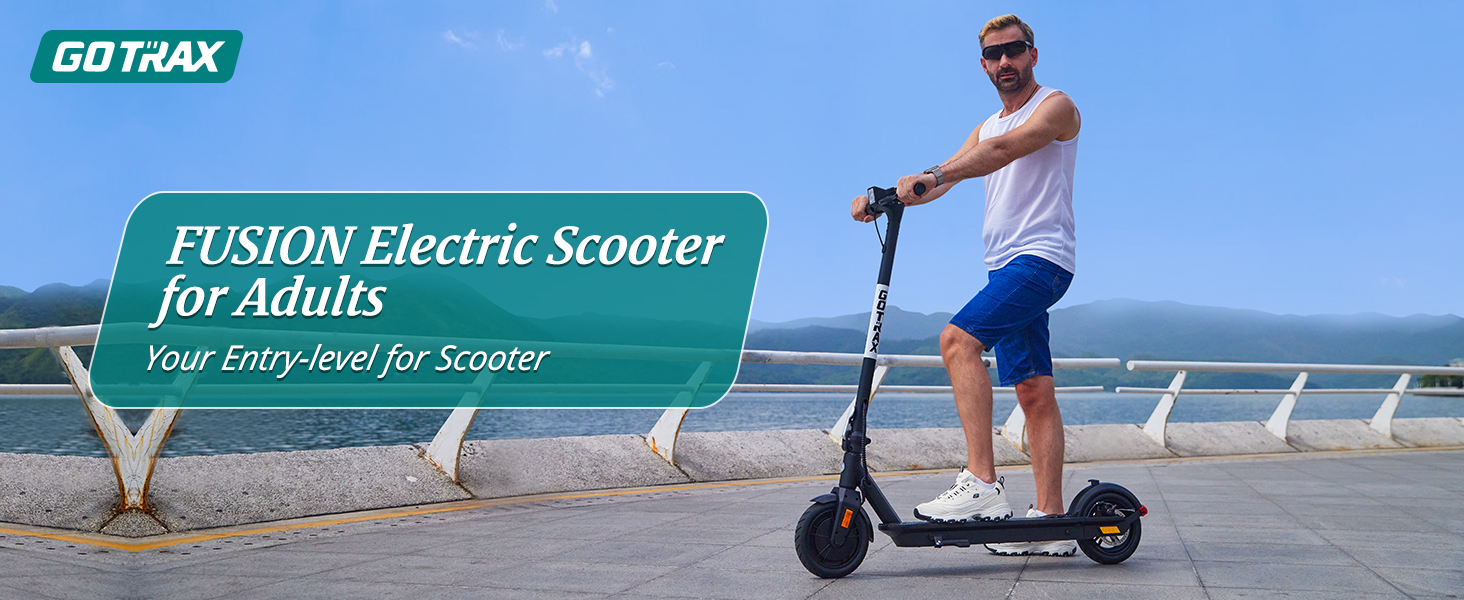 Adult Electric Scooter,8.5 Inch Pneumatic Tires,Max Range 14/18 Miles,Max Speed 15.5/18 MPH,Powered by 300 Watt Motor,with Cruise Control Adult Folding Electric Scooter