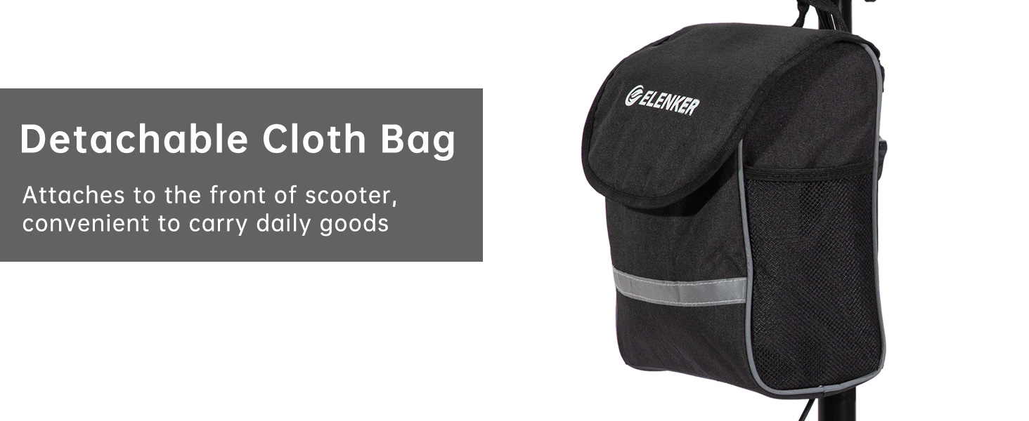 Elenker Knee Walker Steerable Medical Scooter Crutch Alternative