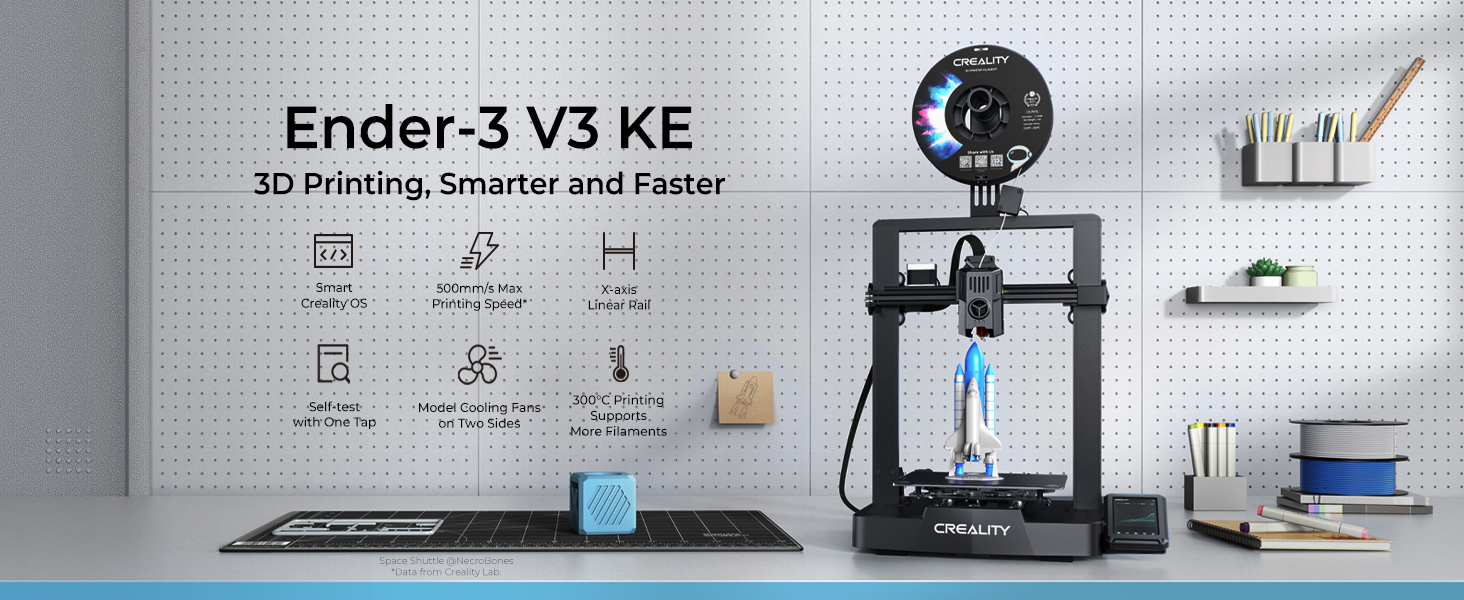 Creality Ender-3 V3 KE 3D Printer,500 mm/s High-Speed Creality Ender-3 V3 KE 3D Printer,500 mm/s High-Speed