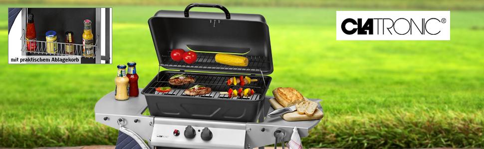 Clatronic 263692 Gas Barbecue,Gas Grill