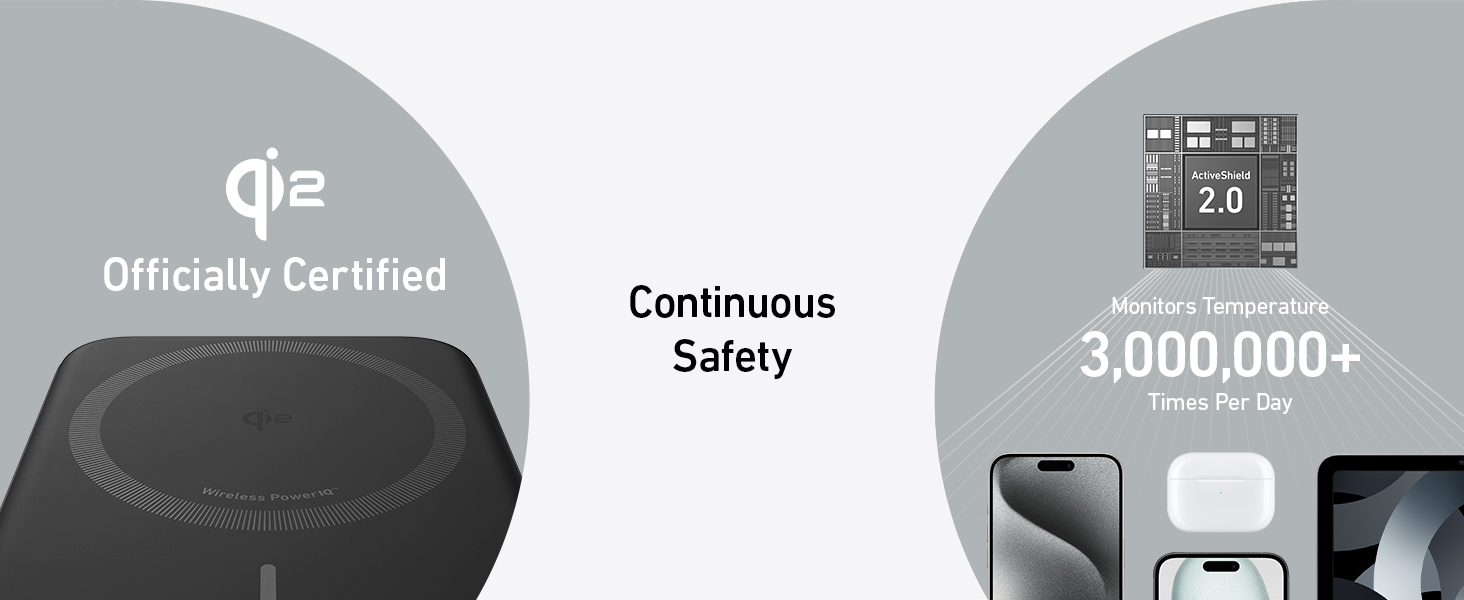 Anker MagGo Power Bank,Qi2 Certified 15W Fast MagSafe Compatible Mobile Charger,10,000mAh Battery,Smart Display & Foldable Stand,for iPhone 15/14/13/12,Includes USB-C Cable Anker MagGo Power Bank,Qi2 Certified 15W Fast MagSafe Compatible Mobile Charger,10,000mAh Battery,Smart Display & Foldable Stand,for iPhone 15/14/13/12,Includes USB-C Cable