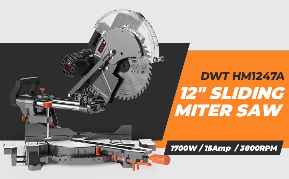 DWT 12 Inch Compound Sliding Miter Saw