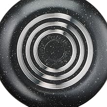 Tefal 5 Piece Origins Stone Pots and Pans set,Non Stick,Aluminium,Black,All hobs compatible excluding Induction,B461S546 Tefal 5 Piece Origins Stone Pots and Pans set,Non Stick,Aluminium,Black,All hobs compatible excluding Induction,B461S546