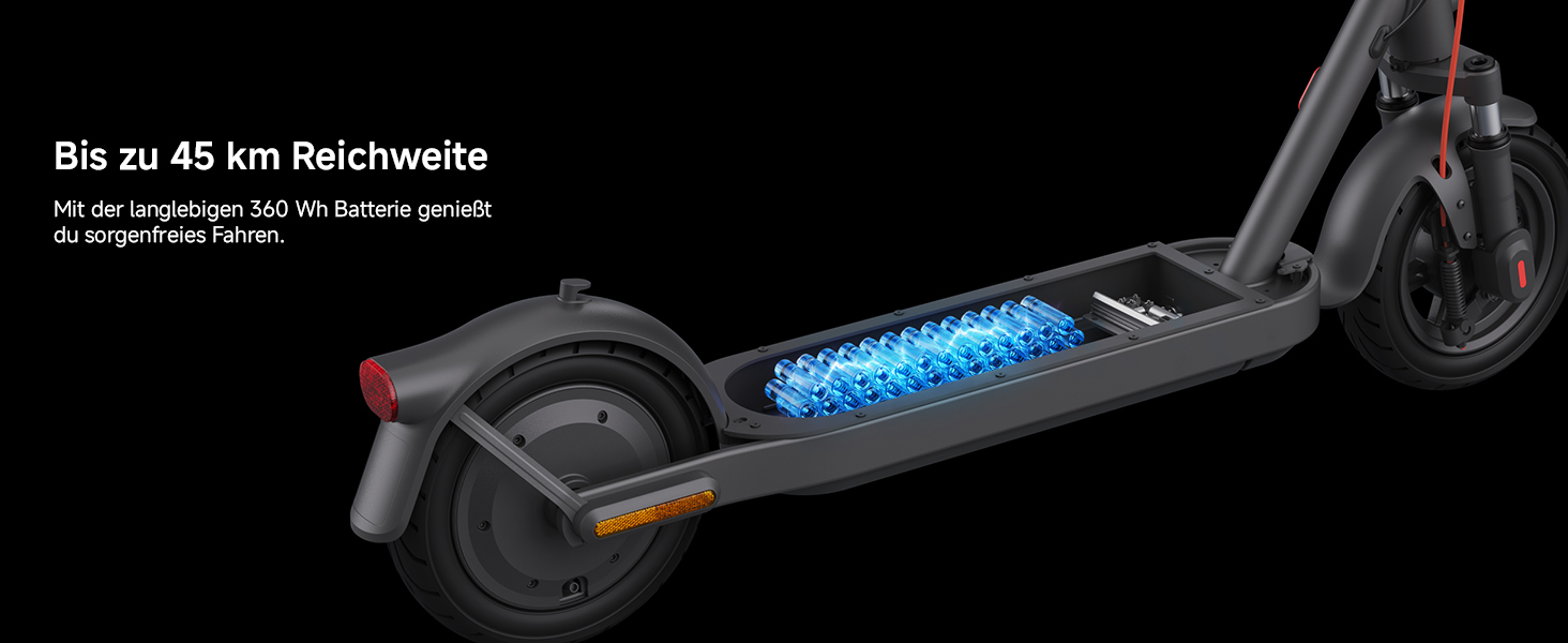 Xiaomi E-Scooter with German Road Legal (Max 20 km/h,Up to 70 km Range & 25 Percent Incline,Pneumatic Tyres,Dual Brakes,Display,Aluminium Body,App)