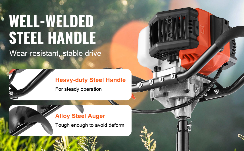 VEVOR 52cc 1450W Auger Post Hole Digger VEVOR 52cc 1450W Auger Post Hole Digger