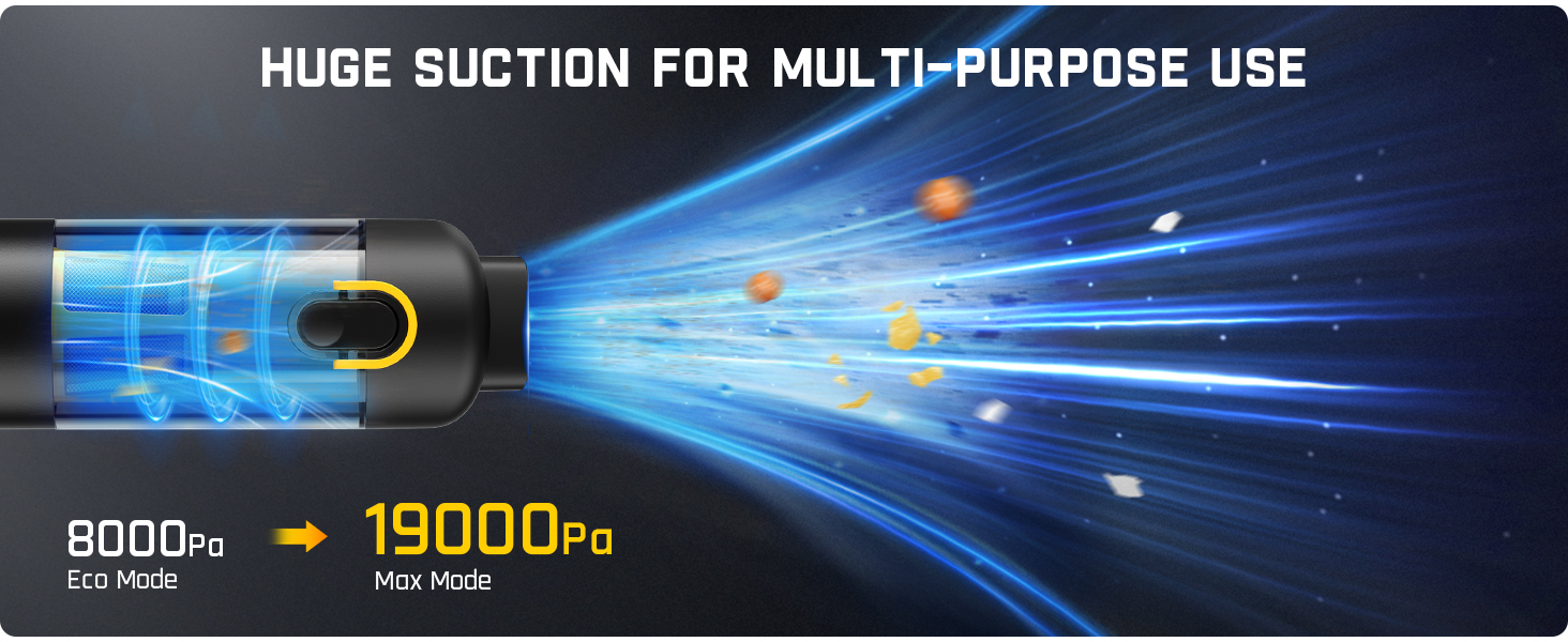 Fanttik 19000PA Slim V8 Apex Mini Car Vacuum Fanttik 19000PA Slim V8 Apex Mini Car Vacuum