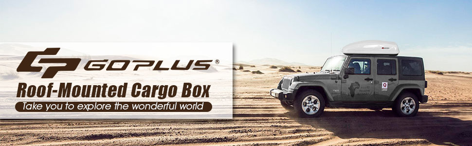 Cargo Box,Waterproof Rooftop Cargo Carrier,Heavy Duty Roof Storage Box