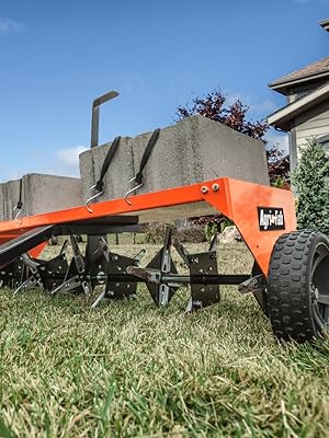 45-0299 48-Inch Tow Plug Aerator,Orange & Black,Large 45-0299 48-Inch Tow Plug Aerator,Orange & Black,Large