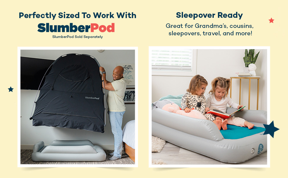 SlumberPod SlumberTot Inflatable Toddler Travel Bed