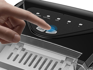 Smart Countertop Ice Maker,Compact Wi-Fi Ice Maker with App Control,9 Cubes in 6 Mins,26 lbs per Day
