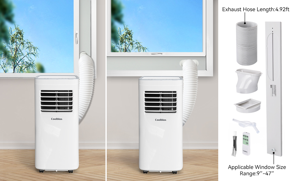 Coolblus 8500 BTU Portable Air Conditioners Up to 360 Sq. Ft