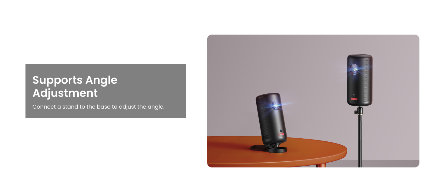 NEBULA Capsule 3 1080p Mini Projector,Smart 200 ANSI-Lumen Portable Projector with Official Google TV,Built-In Netflix,Dolby Digital,120-Inch Picture,Built-In Battery with 2.5 Hours of Playtime