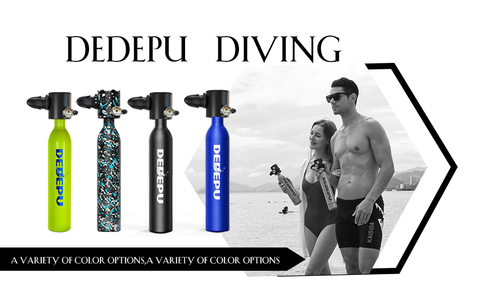 Scuba Diving Tank,0.5L Constant Pressure Mini Scuba Tank,Dive Tanks with On-Off Valve,5-10 Minutes Underwater Capability,Portable Mini Scuba Tanks,Scuba Diving Tanks with Pump