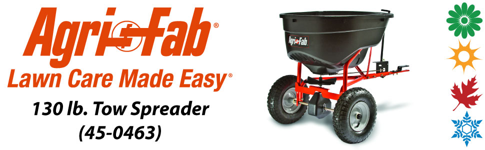 Agri-Fab 130 Pound Tow Behind Broadcast Spreader