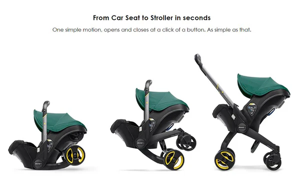DOONA Infant Car Seat Stroller With Latch Base -- Open Box DOONA Infant Car Seat Stroller With Latch Base -- Open Box