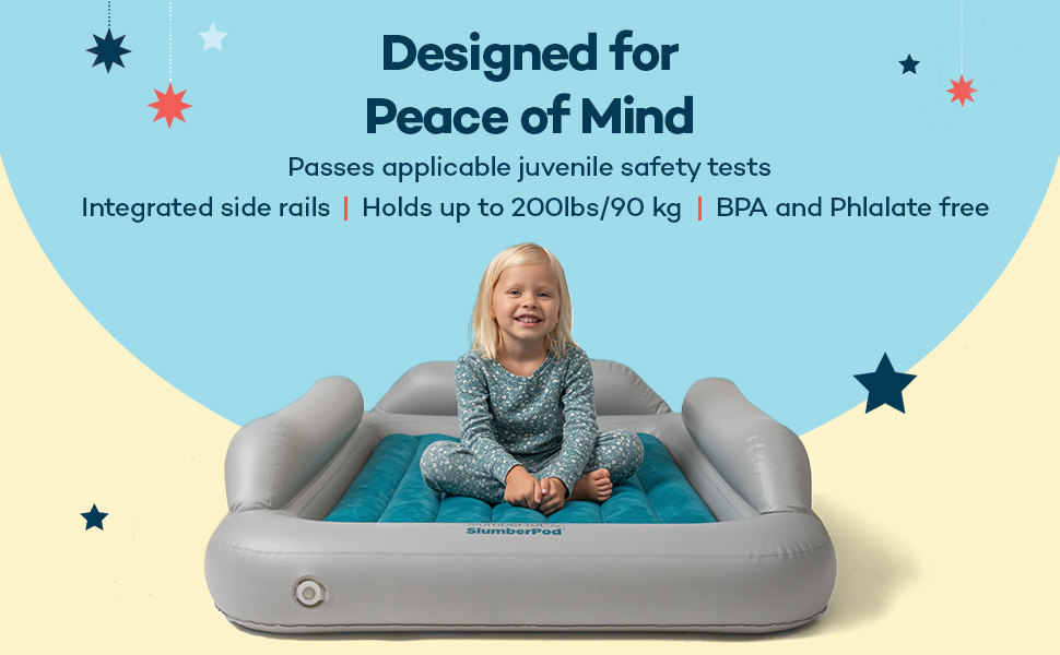 SlumberPod SlumberTot Inflatable Toddler Travel Bed