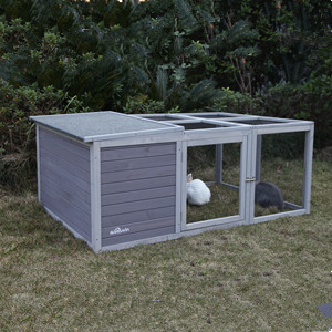 Aivituvin Rabbit Outdoor Playpen Enclosure