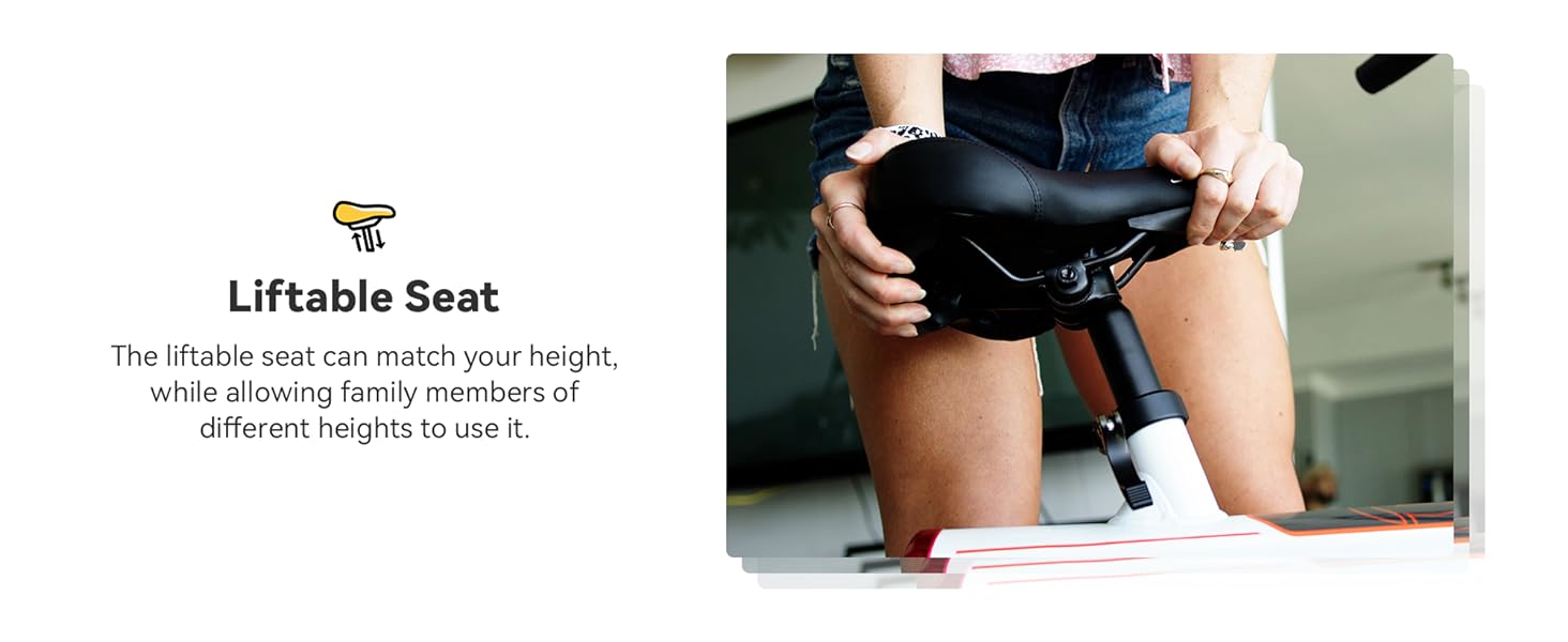 Jasion EB3 Electric Bike Adults 21mph,500W Peak Motor,270Wh Battery,Rear Suspension,3 Levels Assist,14