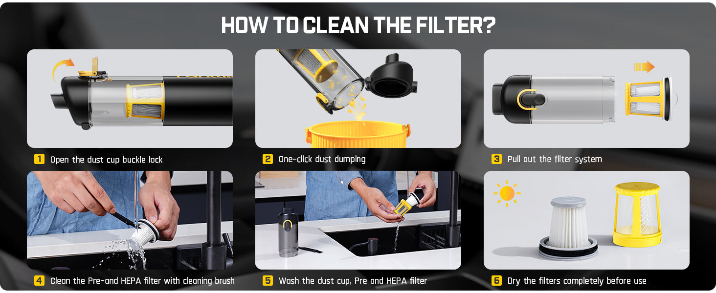 Fanttik 19000PA Slim V8 Apex Mini Car Vacuum Fanttik 19000PA Slim V8 Apex Mini Car Vacuum