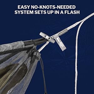 Hammock System - Includes Sub6 Hammock,Helios Suspension System,Guardian SL Bug Net,and Rain Tarp - Set of Lightweight Hammock Essentials for Camping,or Hiking - Grey/Lichen