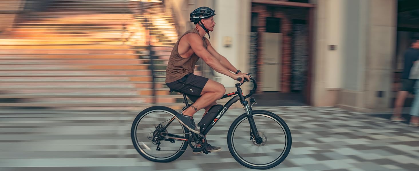 Jasion Electric Bike for Adults with 360Wh Removable Battery Jasion Electric Bike for Adults with 360Wh Removable Battery