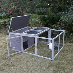 Aivituvin Rabbit Outdoor Playpen Enclosure