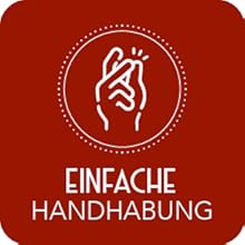 KRUSTENZAUBER Cast Iron Pot [Includes Meat Fork] - Robust 26 cm Cast Iron Roasting Dish with Lid Oven Safe - Ideal as a Dutch Oven Induction Dutch Oven Set,Kazan,Cast Iron Pot,Cooking Pot