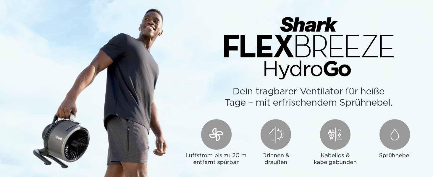 Shark FlexBreeze HydroGo