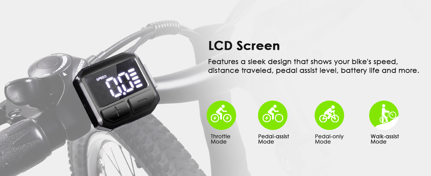 Oraimo Electric Bike for Adults with 350W BAFANG Motor