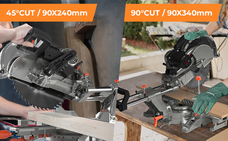 DWT 12 Inch Compound Sliding Miter Saw