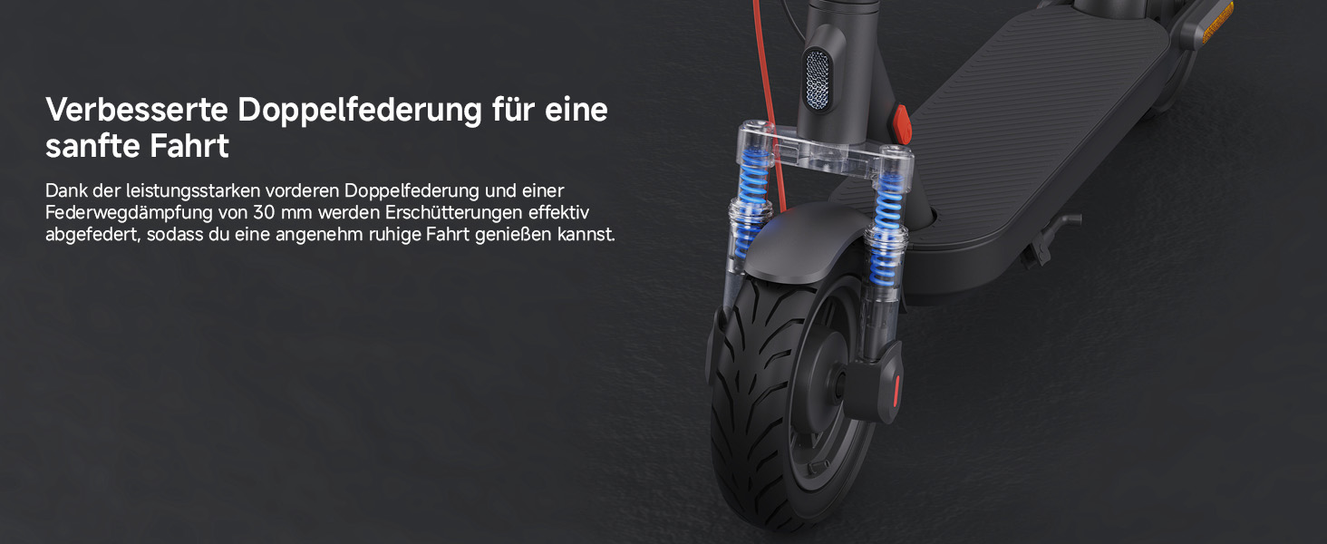 Xiaomi E-Scooter with German Road Legal (Max 20 km/h,Up to 70 km Range & 25 Percent Incline,Pneumatic Tyres,Dual Brakes,Display,Aluminium Body,App)