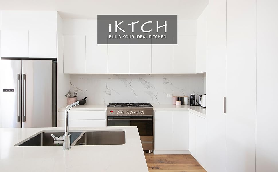 30 inch Built-in/Insert Range Hood 900 CFM,Ducted/Ductless Convertible Duct,Stainless Steel Kitchen Vent Hood with 4 Speed Gesture Sensing&Touch Control Panel(IKB01-30)