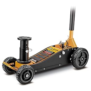 Ton Big Wheel Off Road Hybrid Jack,Vehicle Lift for Trucks,SUVs,ATVs Offroad Vehicles - 240330