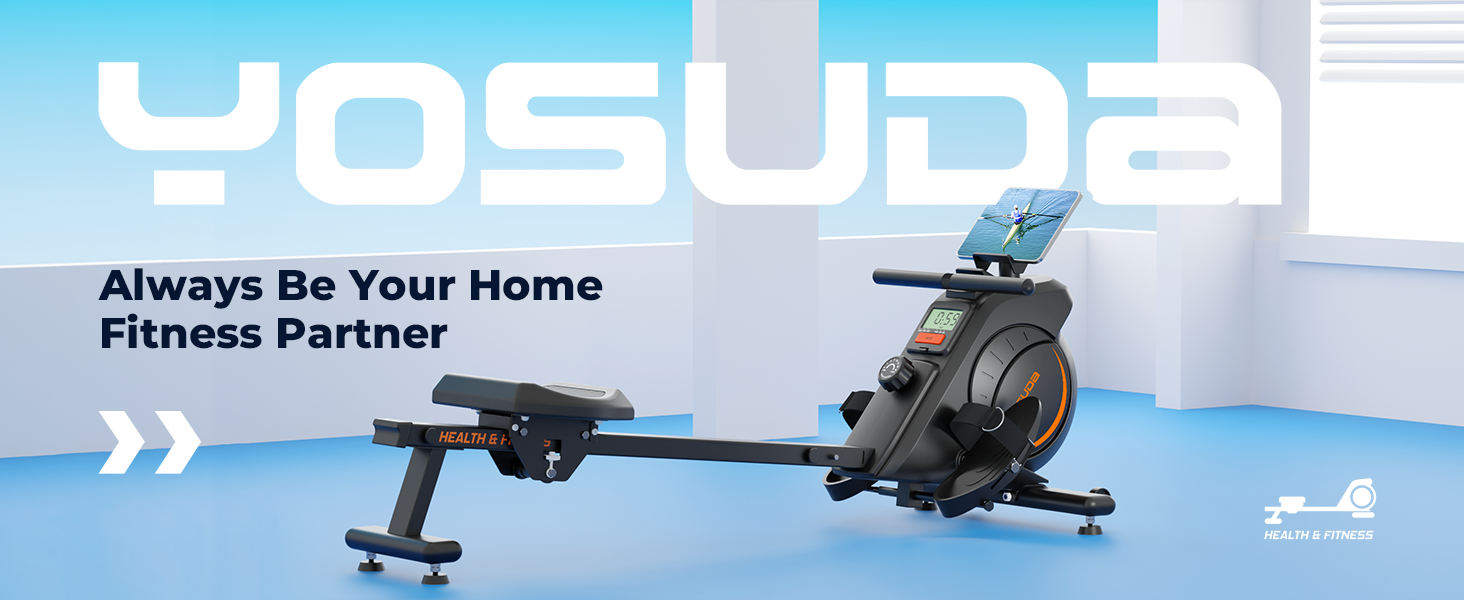 YOSUDA Magnetic Rowing Machine 350 LB Weight Capacity