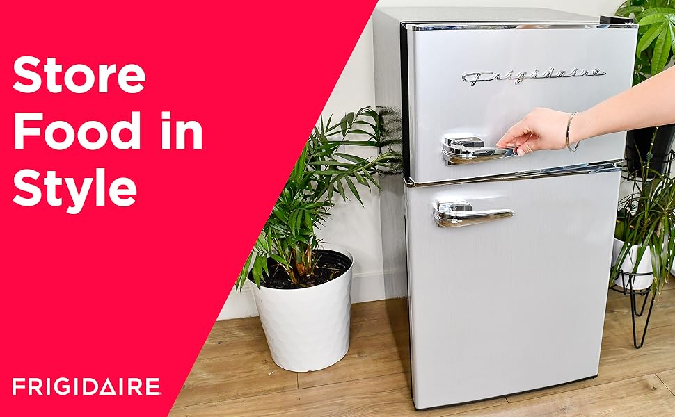 Frigidaire 3.2 cu ft 2 Door Fridge and Freezer