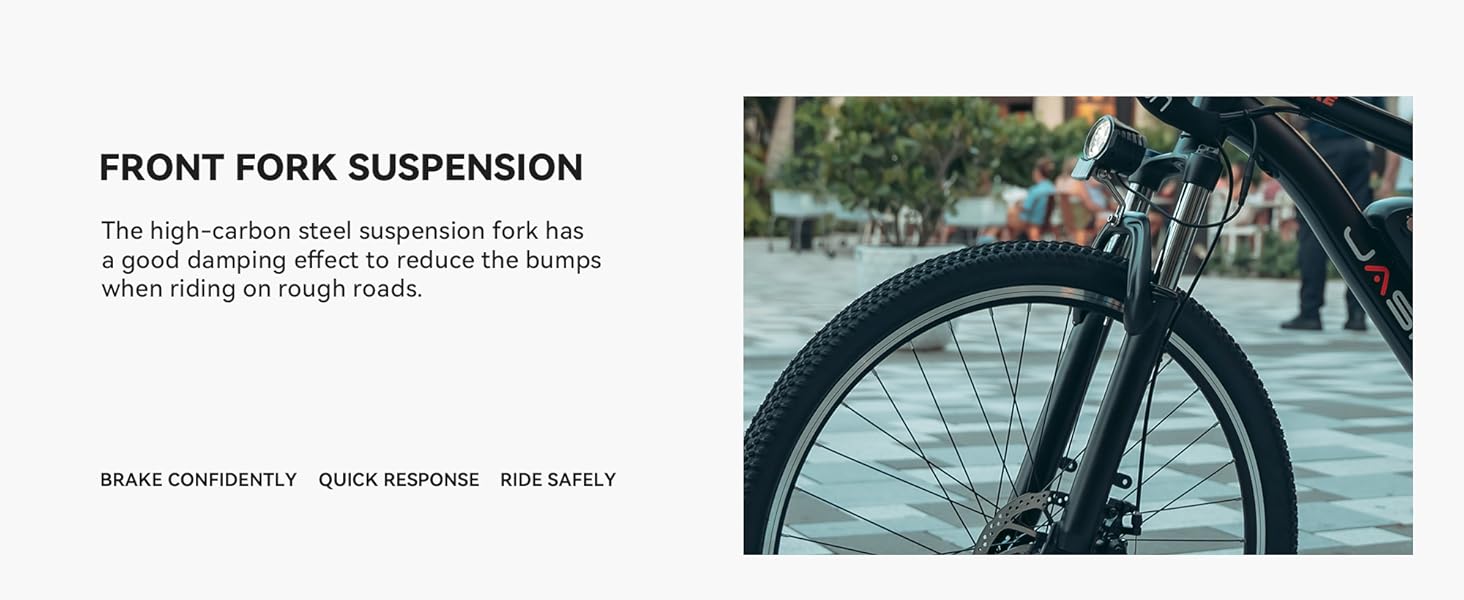 Jasion Electric Bike for Adults with 360Wh Removable Battery Jasion Electric Bike for Adults with 360Wh Removable Battery