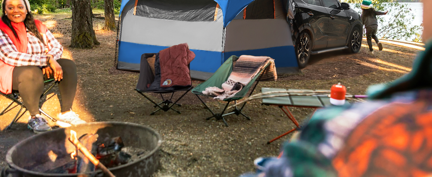 GoHimal Waterproof SUV Tent for Camping,8FT L x 8FT W x 7.2FT H