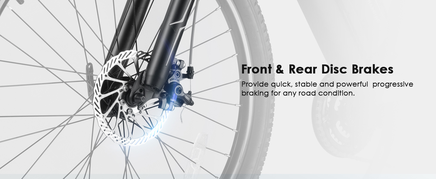 Oraimo Electric Bike for Adults with 350W BAFANG Motor