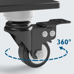 BONTEC TV Stand with Wheels for 30-70 inch Plasma/LCD/LED Screens up to 40 kg,6 Height Adjustments with 3 Tier Tempered Glass Shelves,MAX VESA 600 x 400 mm BONTEC TV Stand with Wheels for 30-70 inch Plasma/LCD/LED Screens up to 40 kg,6 Height Adjustments with 3 Tier Tempered Glass Shelves,MAX VESA 600 x 400 mm