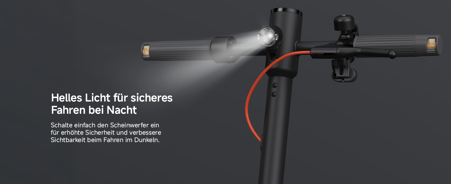 Xiaomi E-Scooter with German Road Legal (Max 20 km/h,Up to 70 km Range & 25 Percent Incline,Pneumatic Tyres,Dual Brakes,Display,Aluminium Body,App)