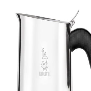 Bialetti New Venus Italian Coffee Maker (Induction),Stainless Steel,Silver