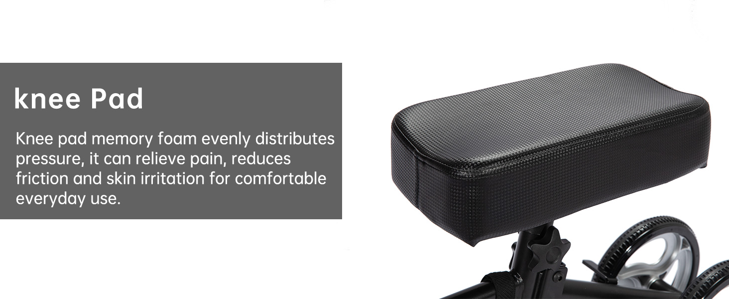 Elenker Knee Walker Steerable Medical Scooter Crutch Alternative