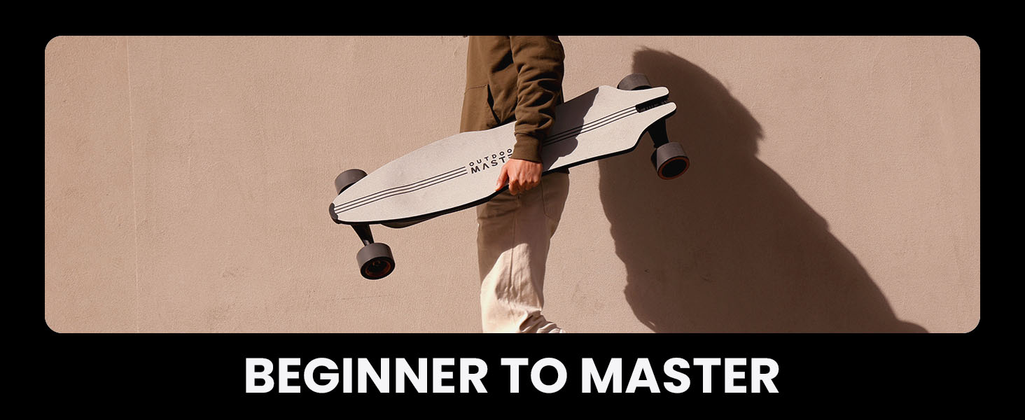 Caribou Electric Skateboard with Remote,26 Miles Range,32 Mph Top Speed,2 x 1000W Hub-Motor,Electric Longboard for Adults & Teens Beginners,6 Months Warranty