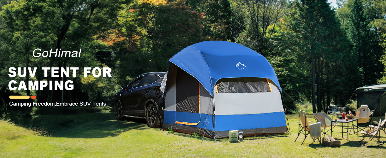 GoHimal Waterproof SUV Tent for Camping,8FT L x 8FT W x 7.2FT H