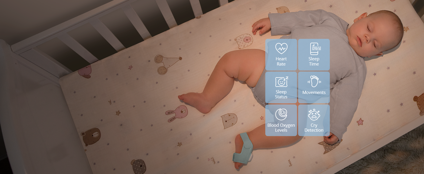 eufy Baby Smart Sock S320 Baby Monitor with 2K Camera