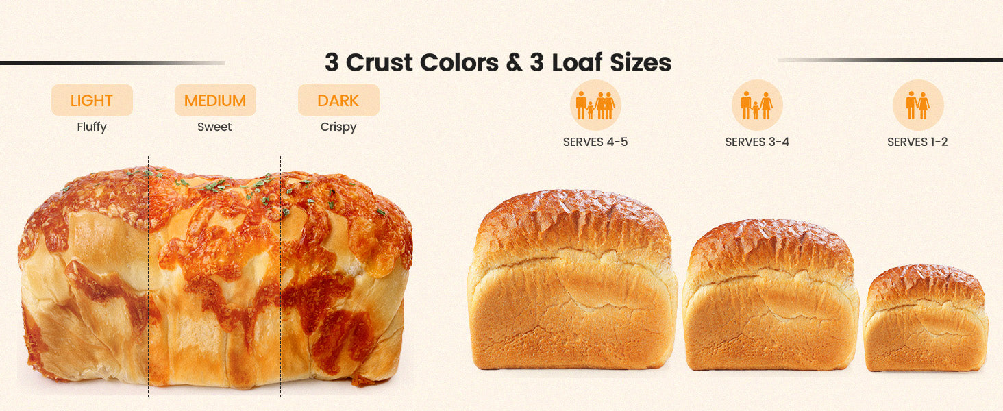 KBS 17-in-1 Stainless Steel Bread Machine with Dual Heaters KBS 17-in-1 Stainless Steel Bread Machine with Dual Heaters